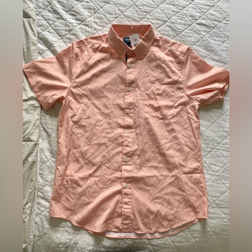 Large Slim fit Button down